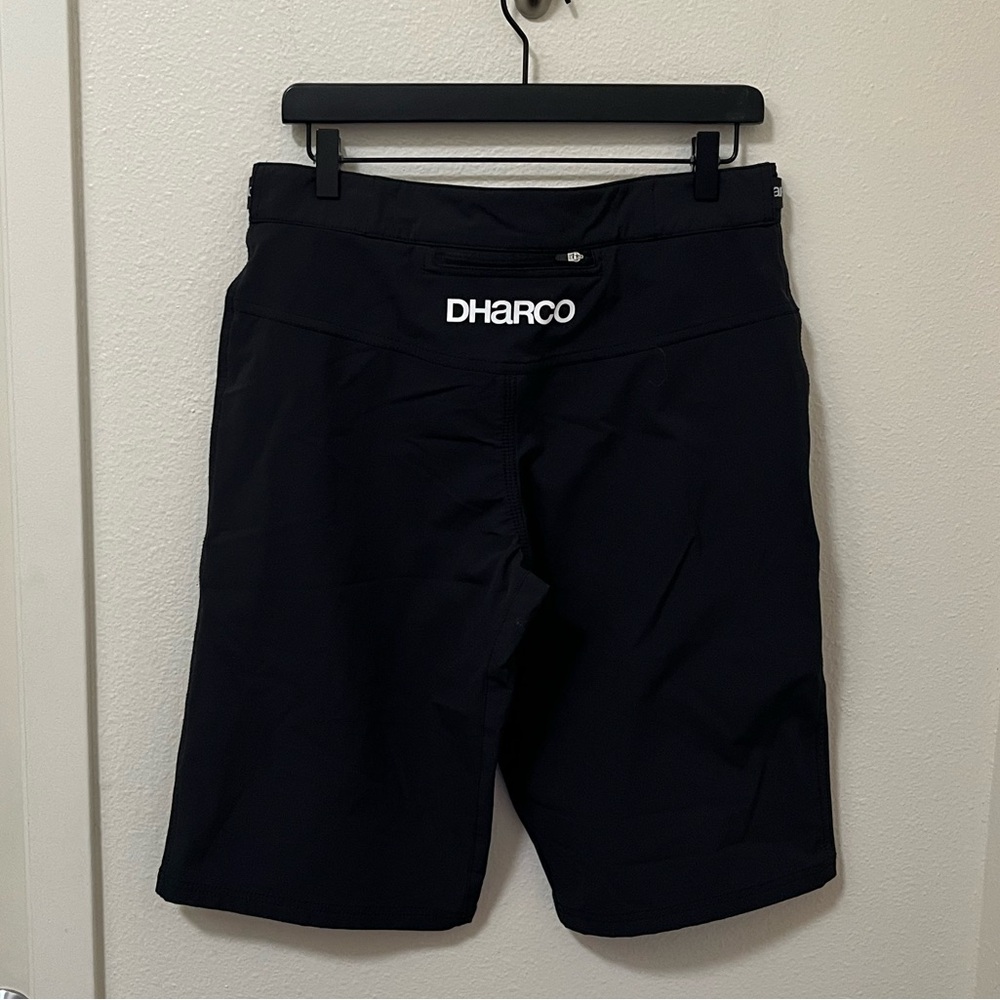 •DHARCO• Gravity Shorts Black Baggy Four Way Stretch Zipper Pockets - Picture 4 of 10